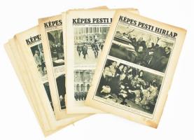 1928-1936 Képes Pesti Hírlap 15 db vegyes száma