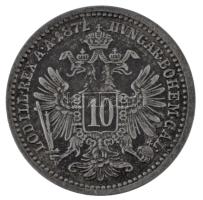 Ausztria 1872. 10kr Ag "Ferenc József" T:XF,VF patina 
Austria 1872. 10 Kreuzer Ag "...