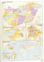 Történelmi világatlasz. Bp., 1991, Kartográfiai Vállalat. Kiadói kartonált papírkötés