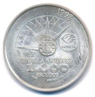 Portugália 1998. 1000E Ag "Az Oceans Expo nemzetközi éve" T:AU
Portugal 1998. 1000 Escudo...