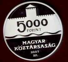 2007. 5000Ft Ag "Gyulai Vár" T:PP Csak 4000db!