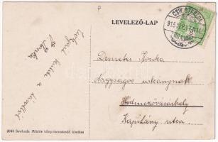 1915 Csíkszereda, Miercurea Ciuc; Igazságügyi palota. Svoboda Miklós kiadása / Palace of Justice