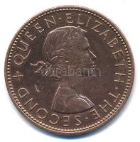 Új-Zéland 1962. 1p bronz "II. Erzsébet" T:XF New Zealand 1962. 1 Penny bronze "Elizabeth II" C:XF Krause KM#24.2