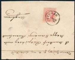 1867 5kr levélen "SZATMÁR" - Ungvár