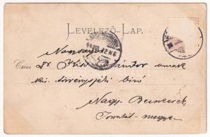 1898 (Vorläufer) Kolozsvár, Cluj; látkép. Gibbon Albert kiadása / general view (EK)