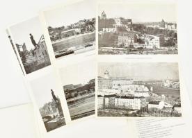 A Budai Várnegyed a felszabaduláskor és ma. Inkey Tibor fotóival. Bp., 1975, Képzőművészeti Alap, 16...