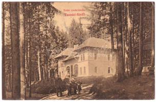 1911 Tusnádfürdő, Baile Tusnad; Erdei cukrászda. Brunner Lajos kiadása / confectionery in the forest (EK)