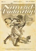 1922-1925 Nimród-vadászlap több évfolyama egybekötve, 1 teljes évfolyam (1924), 1 majdnem teljes évf...