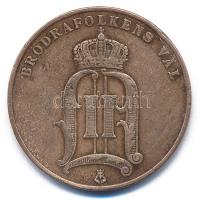 Svédország 1903. 5ö bronz "II. Oszkár" T:VF kis ph Sweden 1903. 5 Öre Bronze "Oscar II" C:VF small edge error Krause KM#757