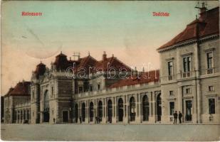 1910 Kolozsvár, Cluj; Indóház, vasútállomás. Lehota Anna kiadása / railway station (EB)