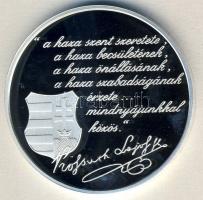 DN "Kossuth Lajos" Ag emlékérem 31,103g T:PP