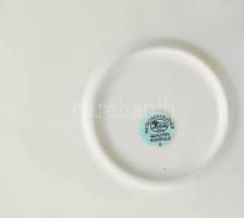 Hutschenreuther aranyozott dombormintás kínálótál, jelzéssel, kis kopással, d: 28,5 cm