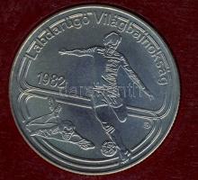 1982. 100Ft "Labdarúgó VB" T:BU Eredeti tokban, tanúsítvánnyal! Tok sérült!