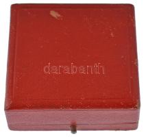 1916. "A Polgári Hadi Érdemkereszt II. osztálya" zománcozott és aranyozott, jelzett Ag kit...