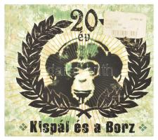 Kispál És A Borz - 20 Év. 2 x CD, Album, Válogatás. Magyarország, 2007. Kissé karcos lemezek.