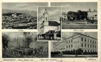 Szamosújvár with grave of Sándor Rózsa