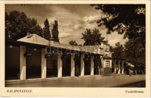 1942 Balatonlelle, vasútállomás