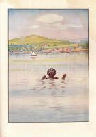 Kubáss Marianna: Vakáció a Balaton fenekén. Nemes Török János rajzaival. Bp., 1940., Athenaeum, 117+...