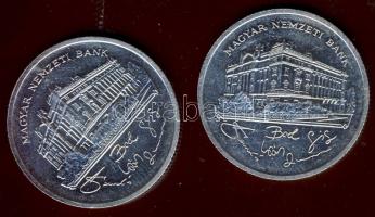 1992. 200Ft Ag "MNB" (2x) T:BU,2