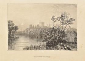 12 db XIX. századi metszet, vegyes méretben és állapotban