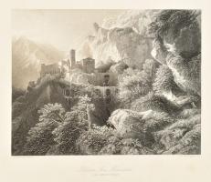 12 db XIX. századi metszet, vegyes méretben és állapotban