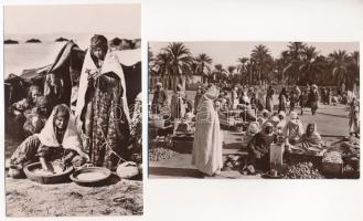 40 db főleg RÉGI észak-afrikai képeslap: folklór motívumok / 40 mostly pre-1950 North African postca...