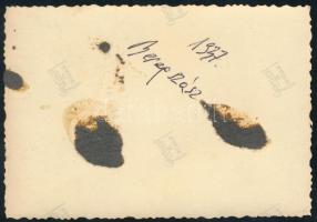 1927 Beregszász, Autósiskola - 6x8,5 cm