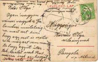 1909 Beregszász, Beregovo, Berehove; Római katolikus templom belső. Ignáczy G. fényképész kiadása / ...