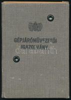 1948 Fényképes gépjárművezetői igazolvány, kiegészítőlappal