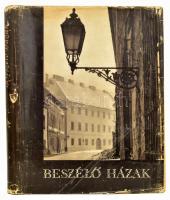 Beszélő házak. Szerk.: Hatvany Lajos. Gink Károly Balázs Béla-díjas fotóművész fekete-fehér fotóival gazdagon illusztrált. Bp., 1957., Bibliotheca. Első kiadás. Kiadó egészvászon-kötés, kiadói szakadt, javított papír védőborítóban.