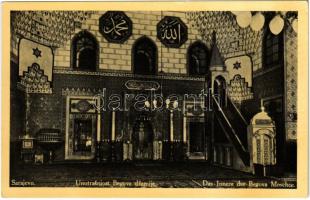 Sarajevo, Unutrasnjost Begove dzamije. H. Kopcic 1938. / mosque interior