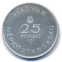 1961. 25Ft Ag "Bartók Béla" T:AU (P) patina, ujjlenyomat, kis karc
Adamo EM12