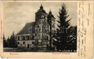 1904 Zboró, Zborov; Rákóczy féle vártemplom. Divald Adolf 152. / castle church (EK)