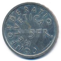 Svájc 1975. 5Fr Cu-Ni "Európai Műemlékvédelmi Év" T:AU Switzerland 1975. 5 Francs Cu-Ni &q...