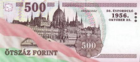 2006. 500Ft (3x) "1956-os évforduló" egymásutáni sorszámmal T:I