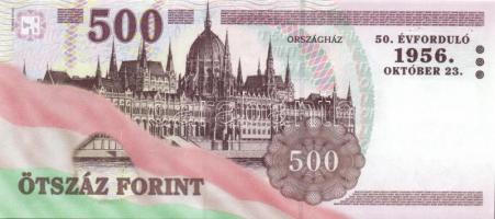 2006. 500Ft (3x) "1956-os évforduló" egymásutáni sorszámmal T:I