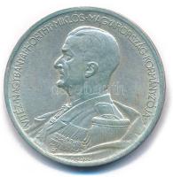 1939. 5P Ag "Horthy balra" T:AU patina, kis ph Adamo P8.2