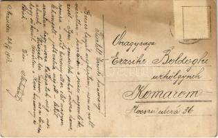 1913 Nezsider, Neusiedl am See; I. Kurs der Rechnungsunteroffiziersschule des K.u.k. 5. Korps / Oszt...