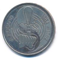 Svájc 1984. 5Fr Cu-Ni "Auguste Piccard születésének 100. évfordulója" T:AU Switzerland 1984. 5 Francs Cu-Ni "Centennial - Birth of Auguste Piccard" C:AU fingerprint Krause KM#63