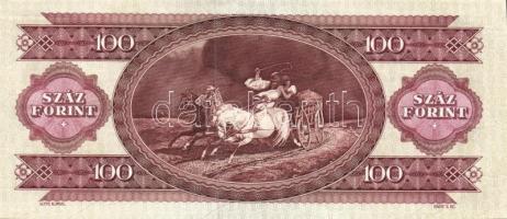 1989. 100Ft papírránccal T:I