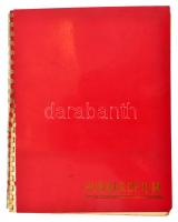 cca 1970 Kb. 20 színész-, színésznő fotó spirálkötéses Hungarofilm mappában, közte Törőcsík Mari, Ha...