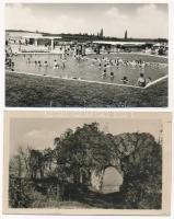 20 db MODERN magyar város képeslap (Képzőművészeti Alap Kiadóvállalat): Zala megye / 20 modern Hunga...