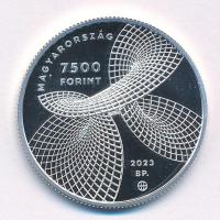 2023. 7500Ft Ag "Magyar származású Wolf-díjasok - Raoul Bott" tanúsítvánnyal T:PP