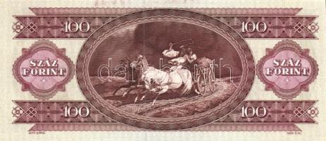 1995. 100Ft hátlapi festéknyomokkal T:I
