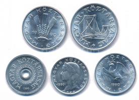 1990. 2f-50f Al (5xklf) T:UNC