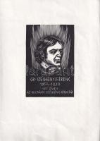 1985 Meghívó az Országos Széchenyi Könyvtár új épületének megnyitójára a budai várban. + Gy.Szabó Bé...