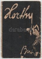 1946 Bíró Mihály: Horthy. (Fehér terror Horthy-Magyarországon.) Buenos Aires, (1946), Szabad Szó. 20 t. A rajzok az angol parlamenti bizottság jelentésében megállapított tények alapján készültek. Biró Mihály ezen rajz-sorozatának első kiadása 1920-ban jelent meg Bécsben... Kissé sérült kiadói papírborítóval, 13x9 cm