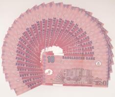 Banglades 2009. 10T (27x) sorszámkövető T:UNC,AU Bangladesh 2009. 10 Taka (27x) consecutive serials ...