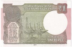 India 2017. 1R (58x) sorszámkövetők kötegelővel T:UNC,AU India 2017. 1 Rupee (58x) consecutive seria...
