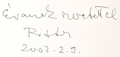 Hegyi Lóránd: Nádler István. A művész, Nádler István (1938-) által dedikált! Szerk.: Bárd Johanna, N...